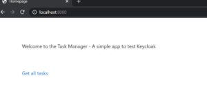 Spring Boot Application with Keycloak