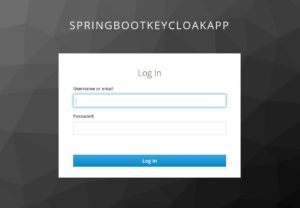 Securing Spring Boot App with Keycloak
