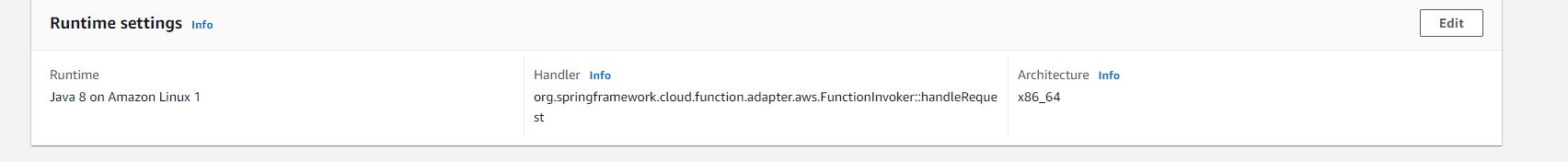 Spring Cloud Function Example - Function Invocation